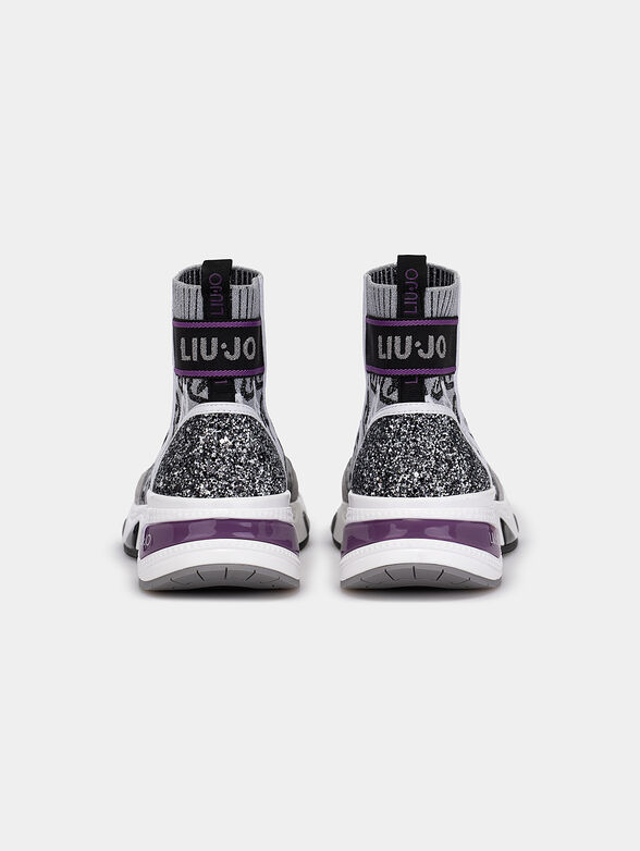 Slip on boots with logo detail - 3