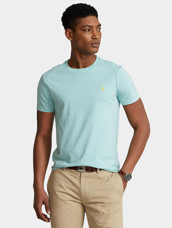 T-shirt in light blue - 1