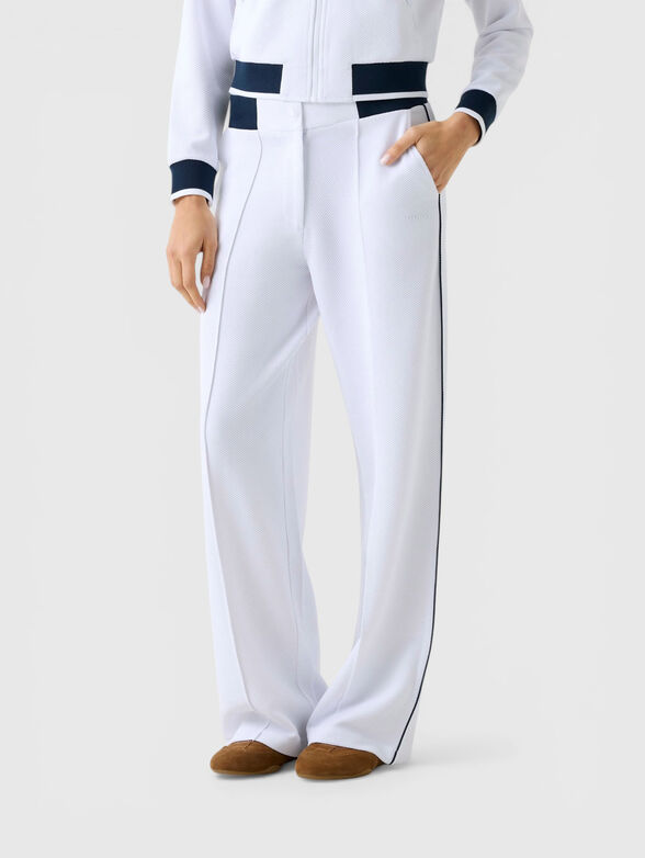 Wide-leg sweatpants - 1