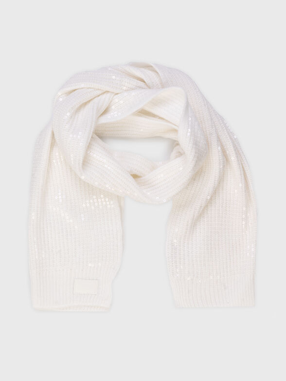 RILEY scarf with sequins - 1