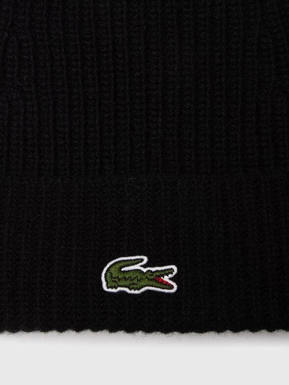 Wool logo beanie - 2