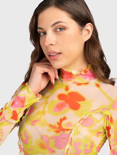 DEUPHORIA tulle blouse  - 4