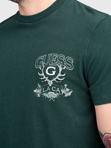 T-shirt with accent back - 4