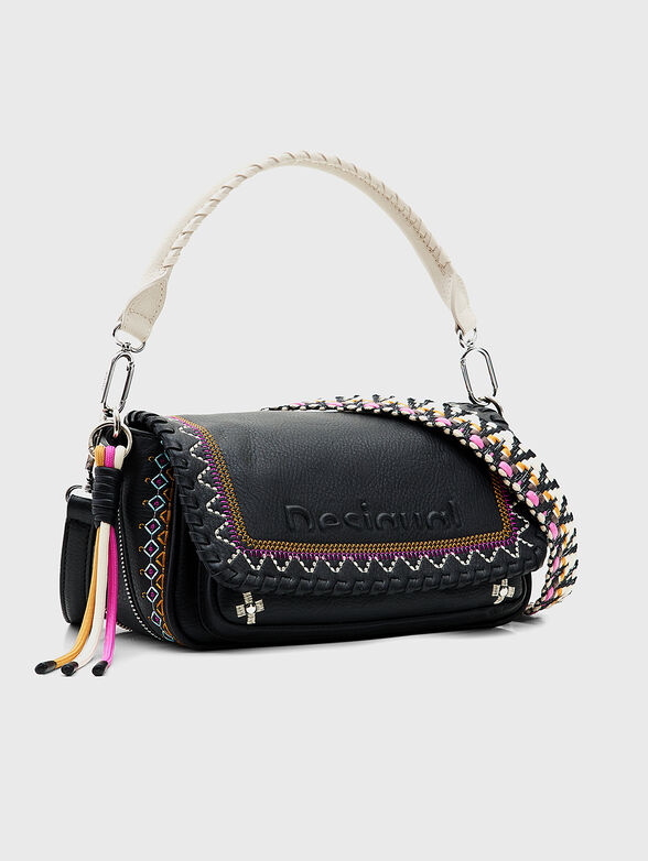 Embroidered crossbody bag  - 3