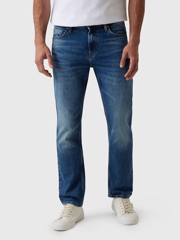 Jeans with washed effect - 0