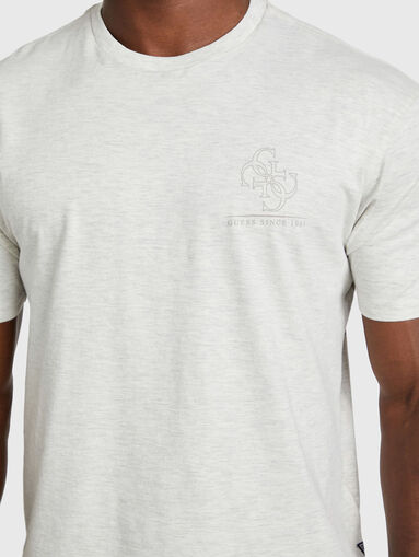 T-shirt with accent back - 4