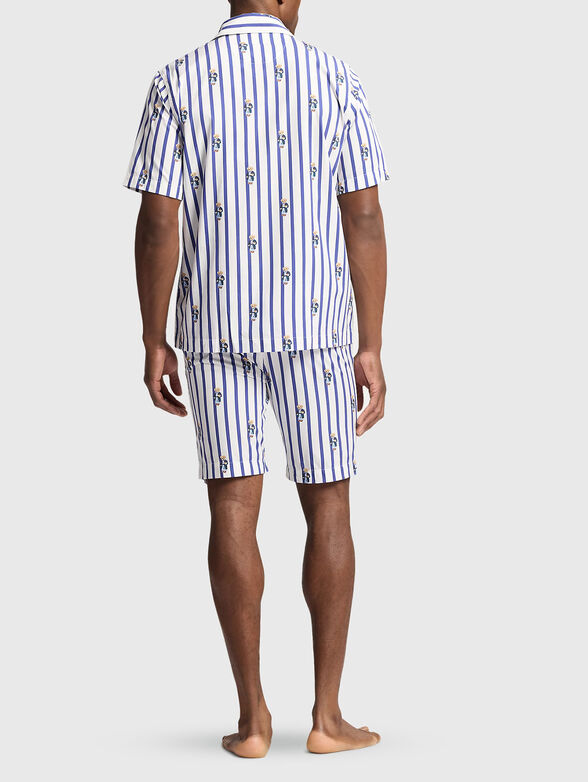 Polo Bear striped cotton pyjama set - 2
