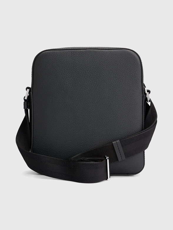Black leather crossbody bag  - 3