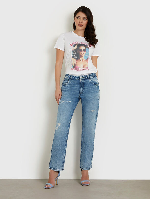 MALIBU GIRL round neck T-shirt - 2