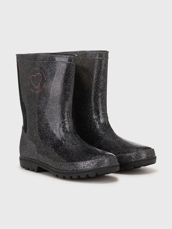 LEA GLITTER rubber boots  - 2