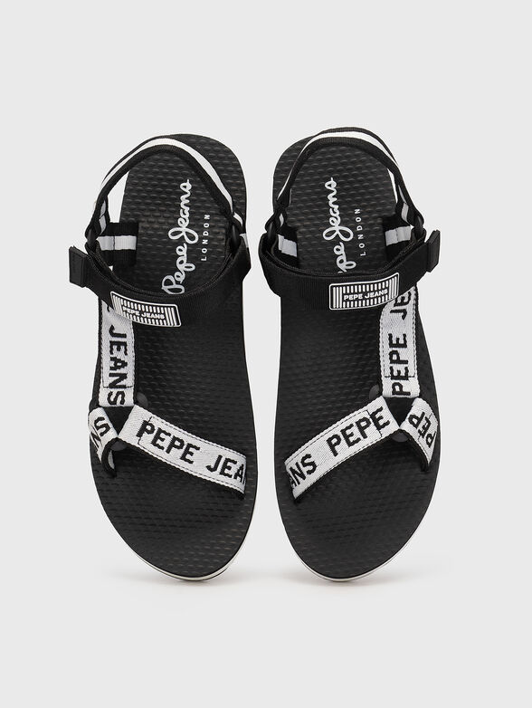 POOL W LOGO sandals with logo  - 6