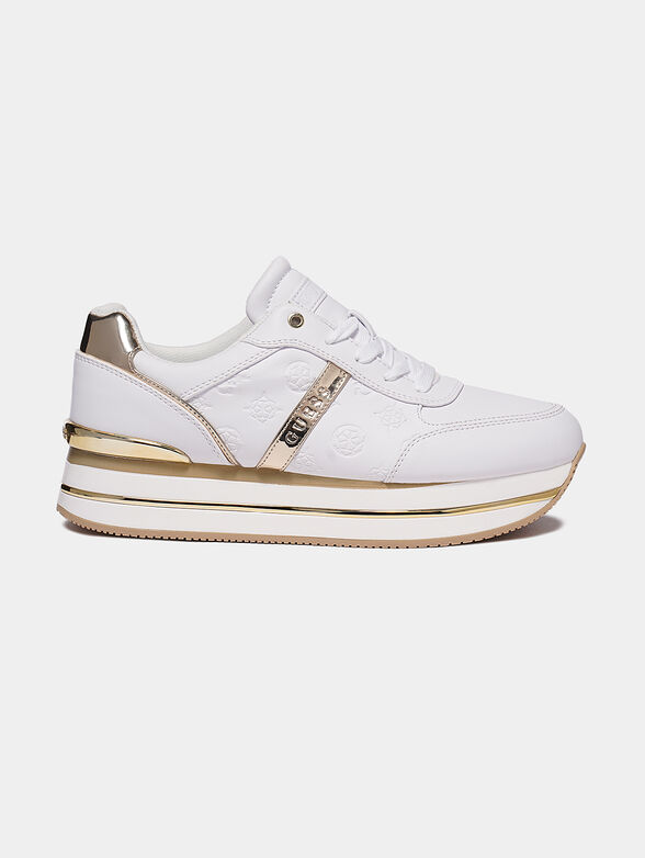 DAFNEE Black platform sneakers - 1