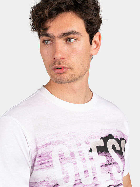 DOVER white T-shirt with logo print - 4