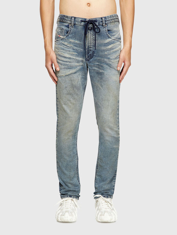 2032 D-KROOLEY-B jeans with laces - 1