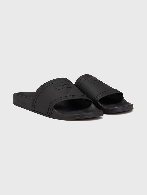 KONDO beach slippers with embossed logo - 2