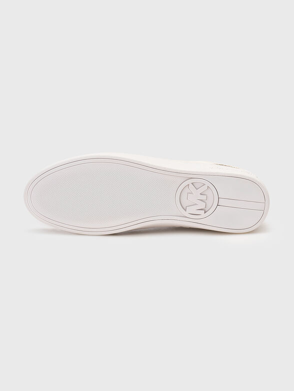 SCOTTY leather sports shoes with rhinestones - 5