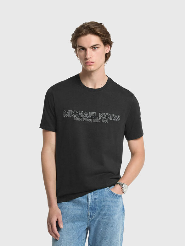 Black logo t-shirt - 1