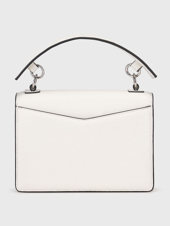 K/SEVEN GRAINY beige leather crossbody bag - 3