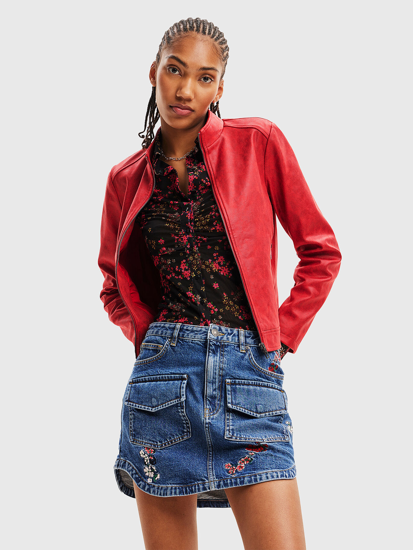 TORONTO black jacket brand DESIGUAL Globalbrandsstore en