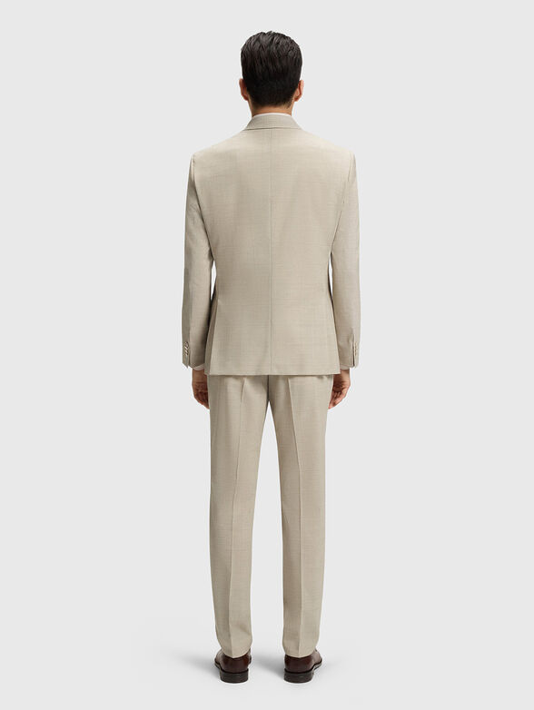 Slim wool blend suit - 5