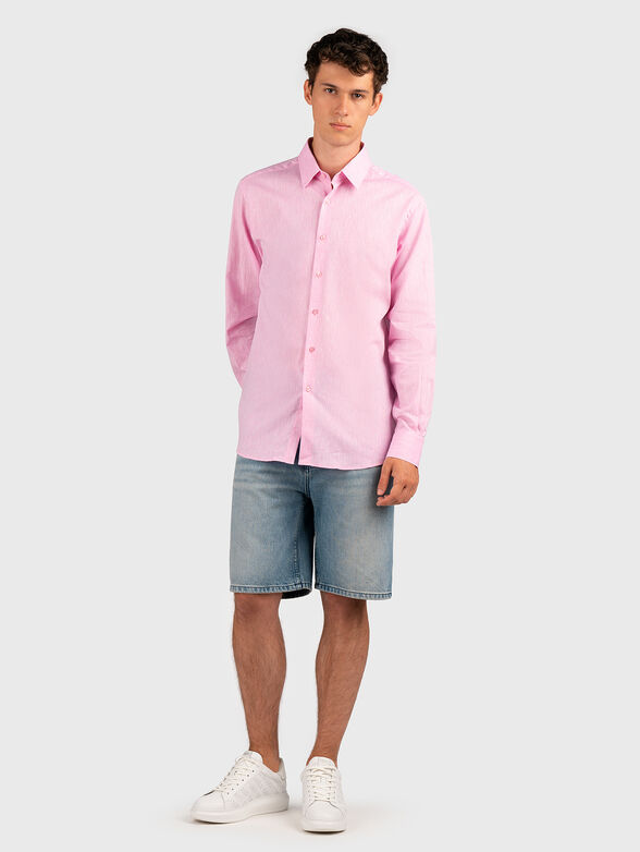 MODERN FIT shirt in pink - 1