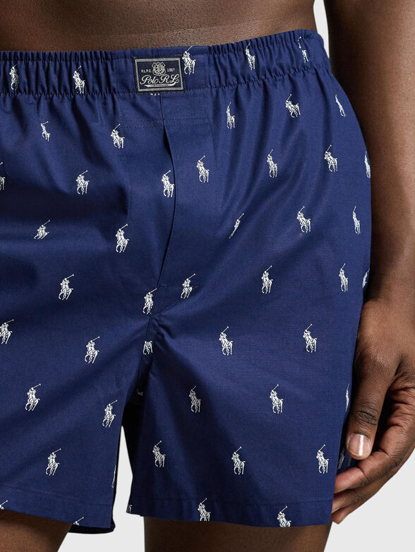 Set of three cotton boxer shorts - 6
