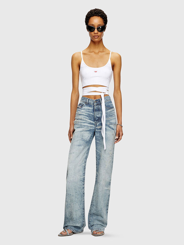 1971 D-SENT-FSH wide leg jeans - 4