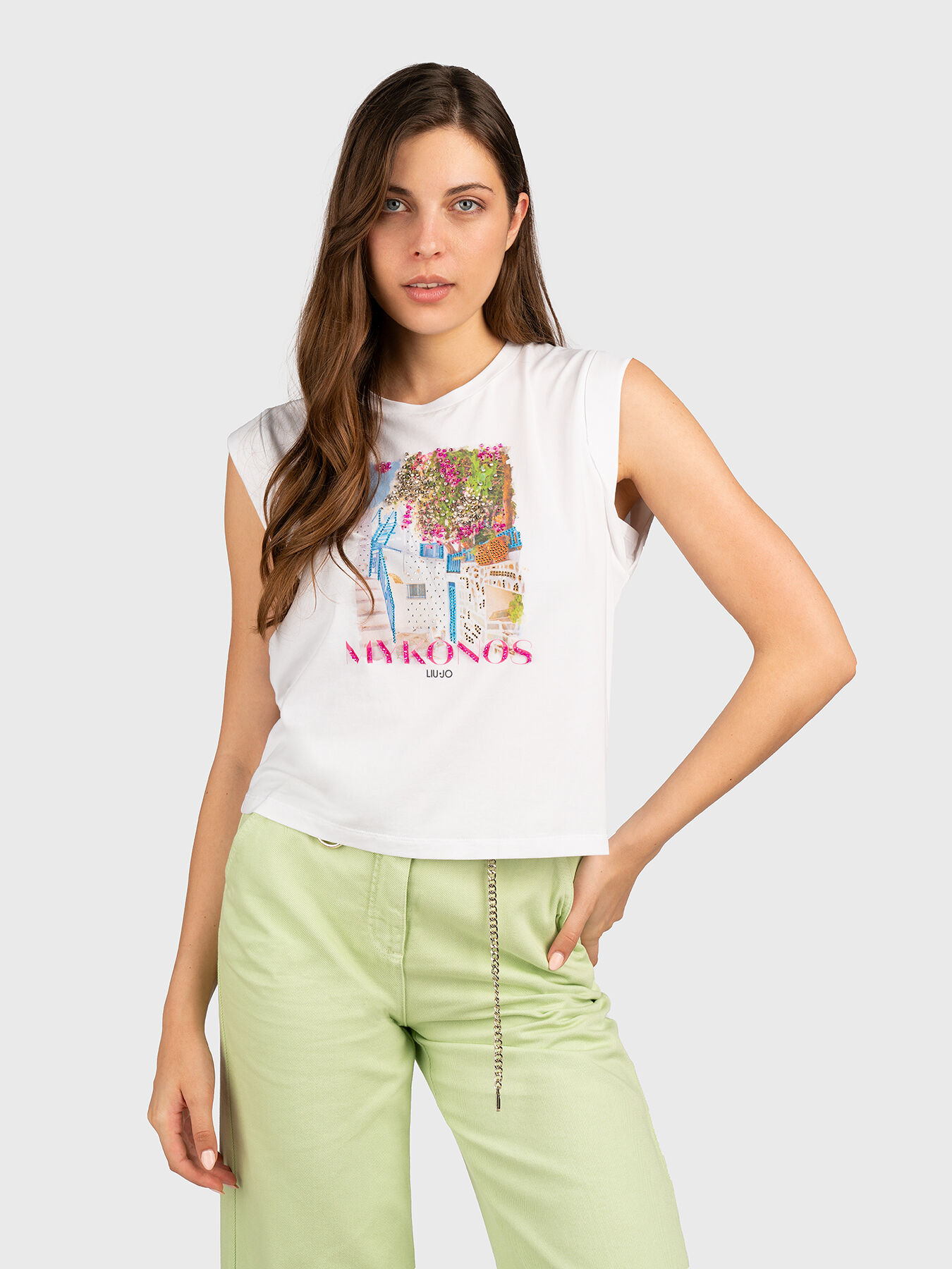 rhinestone logo L-tee – BUNNY APARTMENT