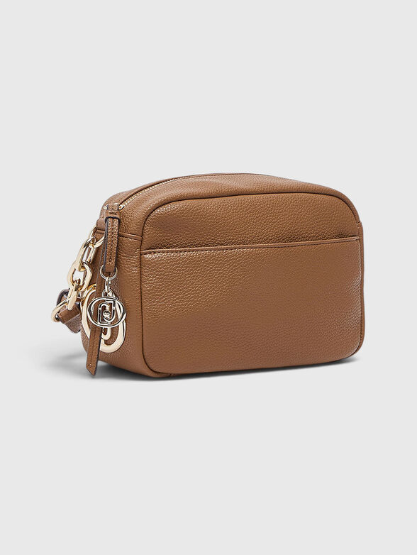 Black eco leather crossbody bag - 3