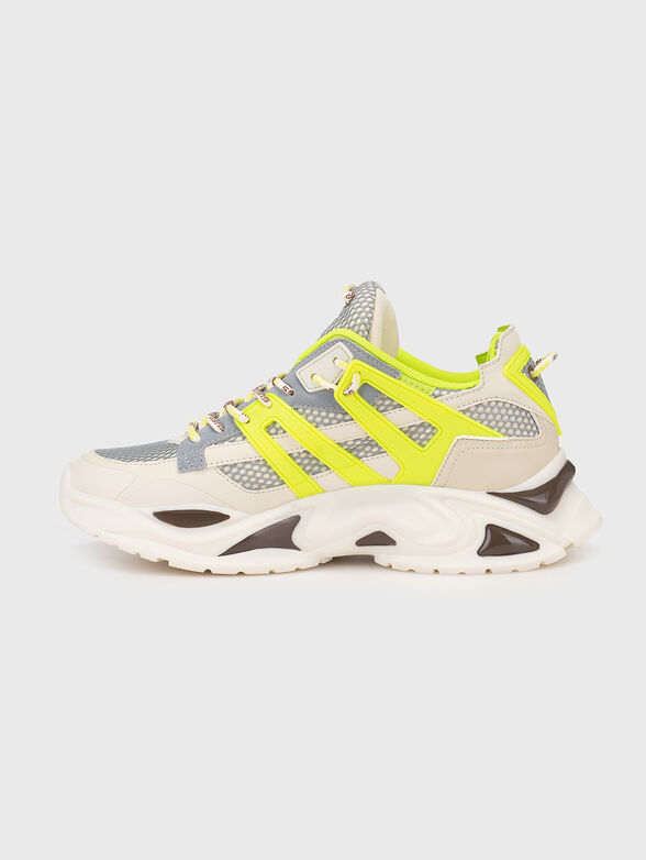 BELLUNO sports shoes with neon details - 4