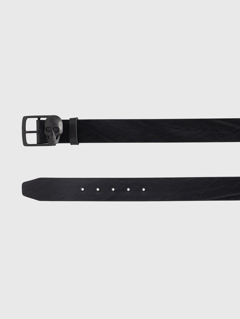 Leather Belt Skull - 3