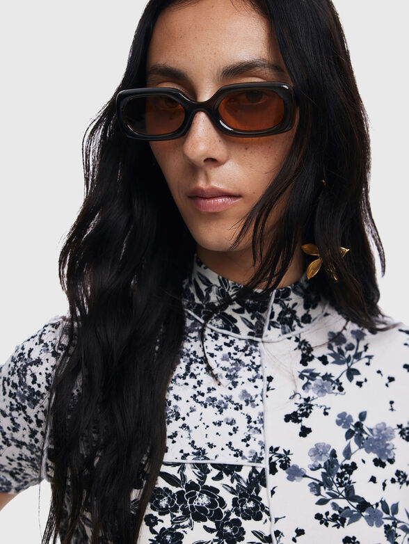 Dress with floral print - 5