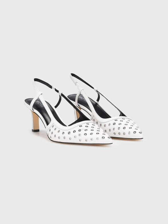 ALORA mid slingback pump with eyelets - 2