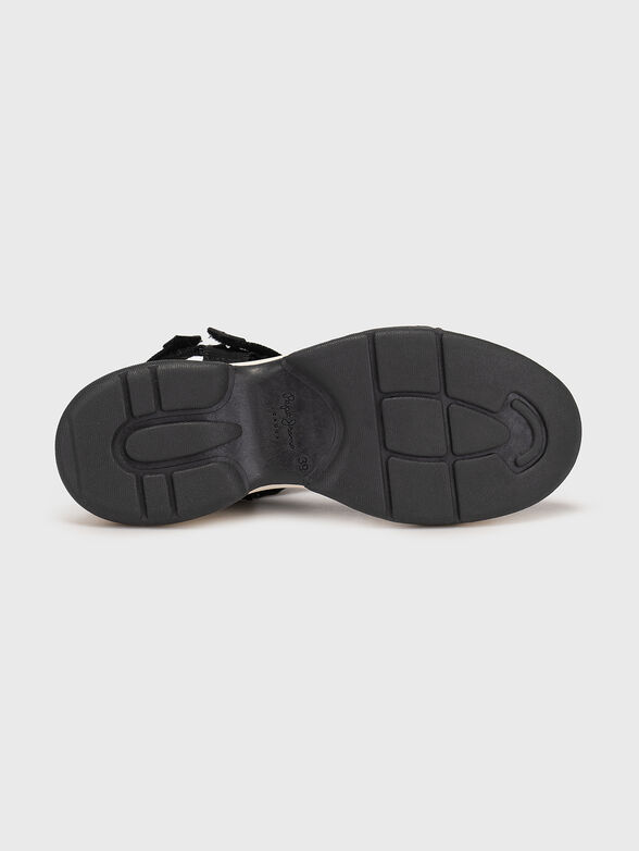 GRUB LOGO sandals with white sole - 5