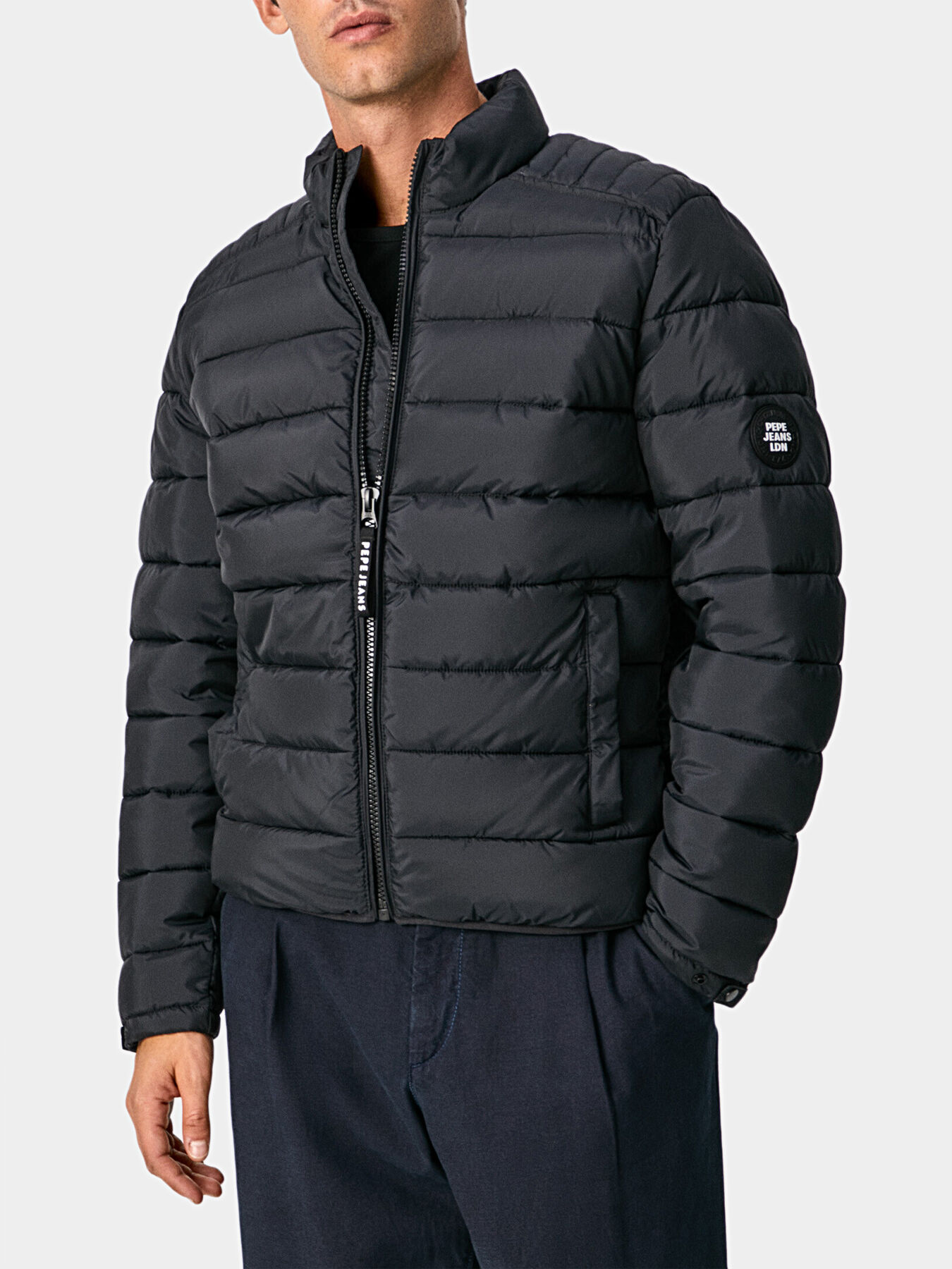 Pepe jeans quilted jacket on sale