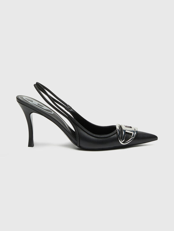 D-VENUS leather slingback pumps - 1
