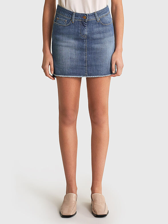 Denim skirt - 1