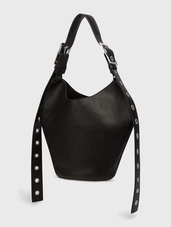 Leather hobo bag - 3