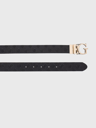 Revirsible belt with monogram  - 5