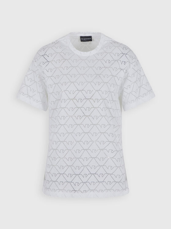 T-shirt with monogram logo print - 1