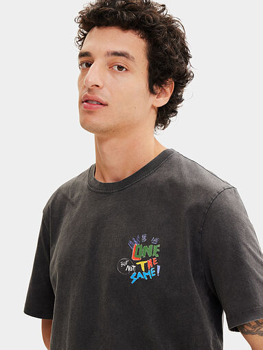 CARLOS T-shirt with accent back - 3