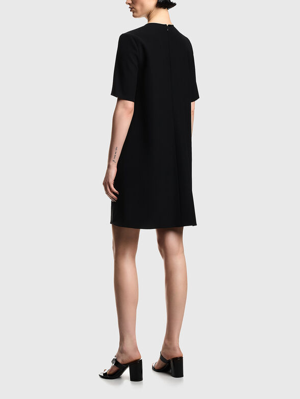 Black pleated dress - 2