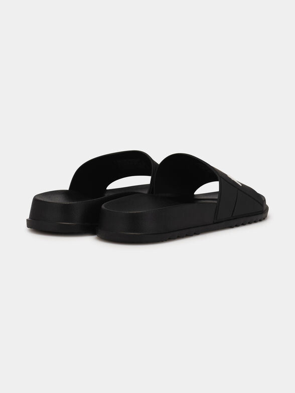 MALIK beach slides with logo - 3