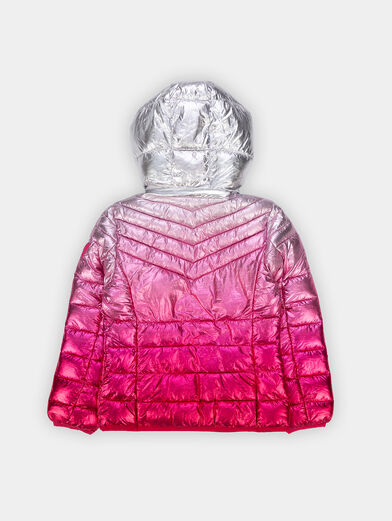 Padded jacket with ombre effect - 2