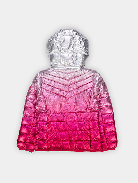 Padded jacket with ombre effect - 2