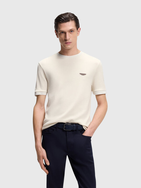 BOSS x ASTON MARTIN cotton and wool T-shirt - 1