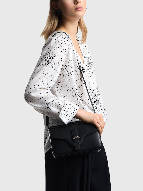 Small bag with flap and long strap - 2