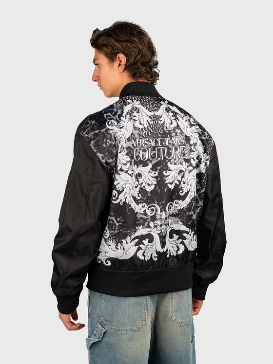 Bomber jacket with print on the back - 2