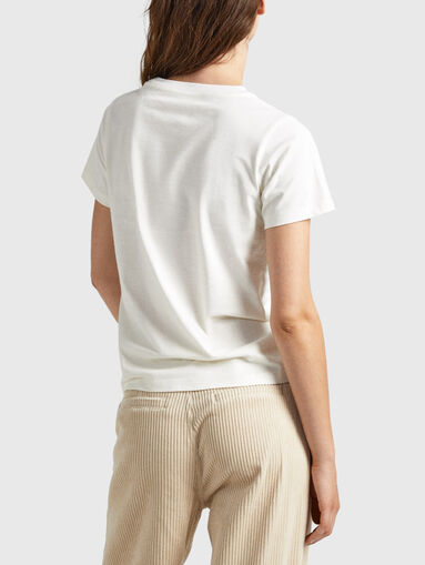 CLARITZA T-shirt with accent logo - 3