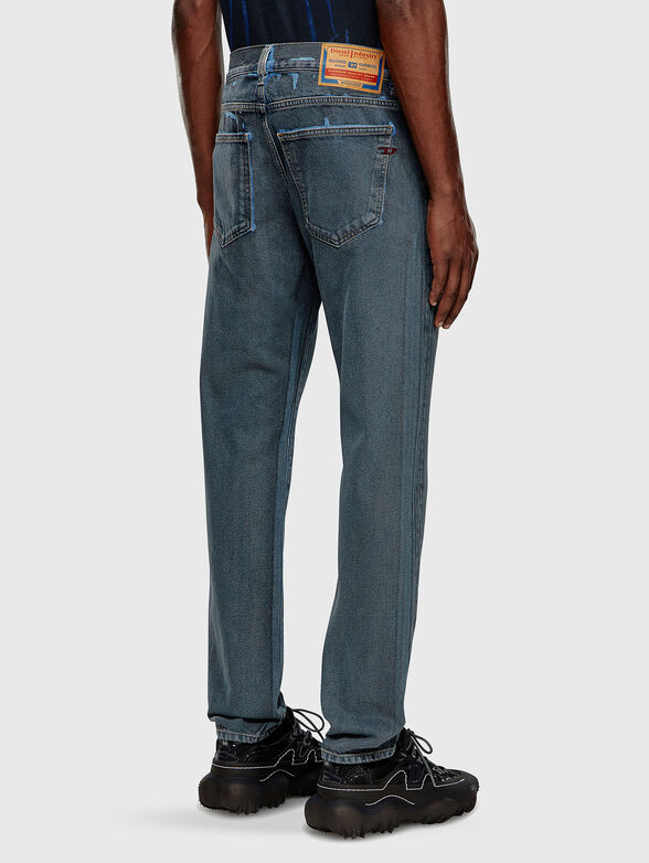 Slim fit jeans with contrasting elements - 1